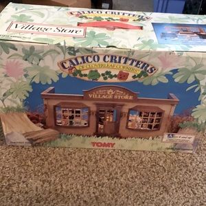New in box calico critters village store